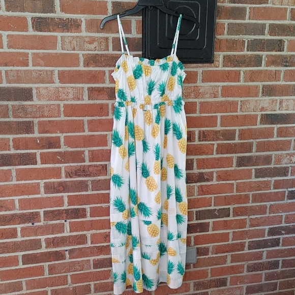 J. Crew Squareneck Ruffle Maxi Dress Size 4 (1676) - Picture 1 of 14
